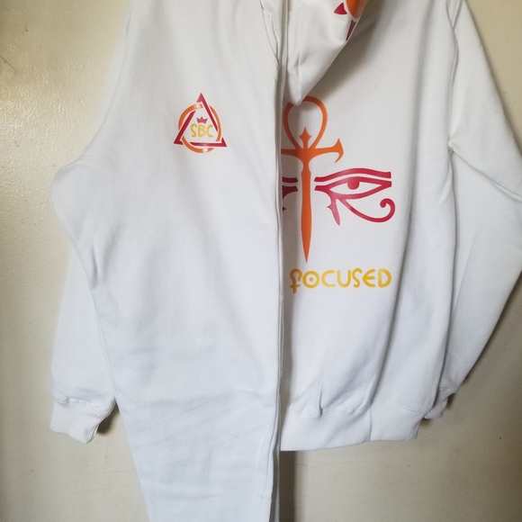SBC Stay Focused 2 piece Hoodie Sweat suit - Picture 8 of 11